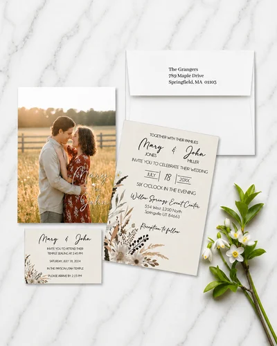 Wedding Invitations Spanish Fork example 5