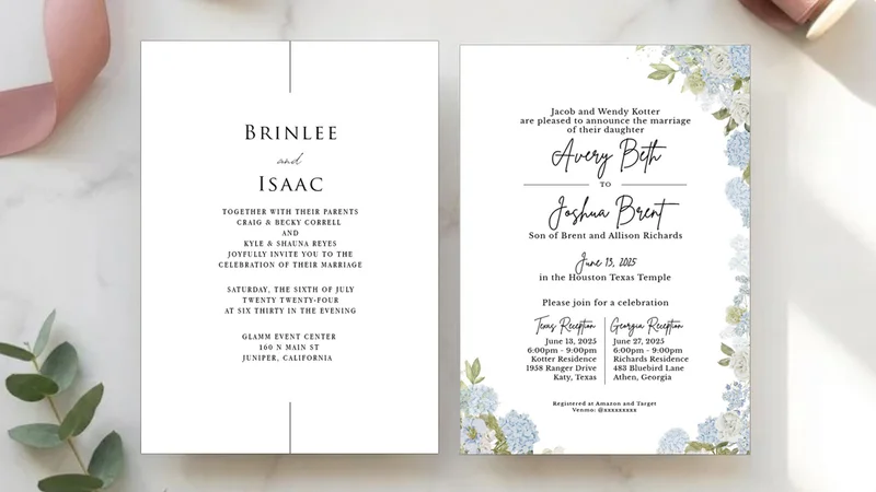 Canva Wedding Invitation Printing Spanish Fork