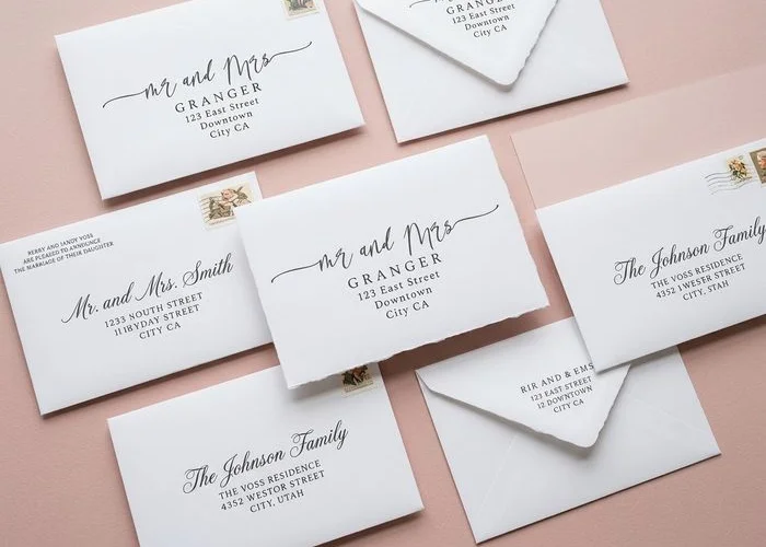 Wedding Envelope Printing Spanish Fork